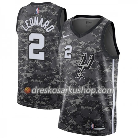 Muški NBA Dres San Antonio Spurs Kawhi Leonard 2 Nike City Edition Swingman